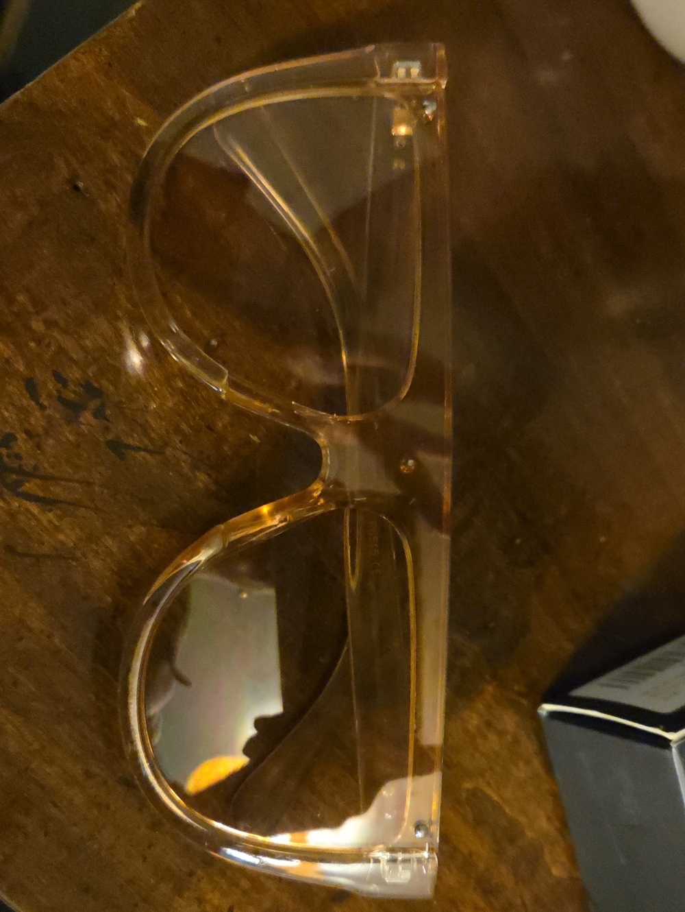Amber Retro Sunglasses